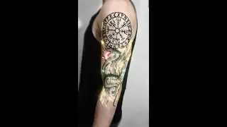 Efeito de luz sobre tatuagem / Plugin Saber