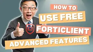 Use FortiClient Advanced Featuers Free:  Autoconnect + Always Up