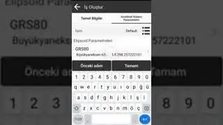 İŞ DOSYASI OLUŞTURMA VE KOORDİNAT SİSTEMİ AYARLARI NASIL YAPILIR?