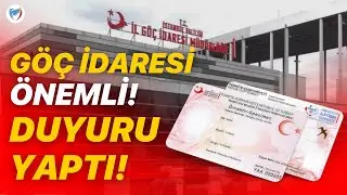 GÖÇ İDARESİ DUYURU 2023 (Adres Kaydı ve İkamet İzni)