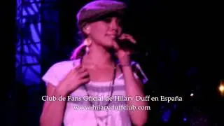 Hilary Duff - Hide Away (Still Most wanted Tour - Valencia)