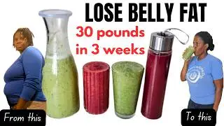 The 3 Best Drinks for a FLAT STOMACH and Stress Relief