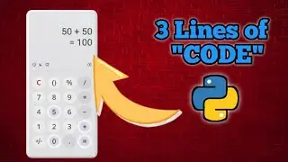 How To Add 2 Numbers with JUST 3 lines of Code in Python