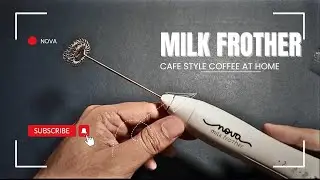Unbox the Ultimate Coffee Upgrade! ☕️ Nova Milk Frother Review & Frothing Fun