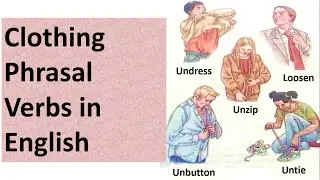 Clothing Phrasal Verbs in English | Quick English Vocabulary