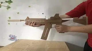 How To Make a M4 Cardboard Full Auto | DIY Cardboard