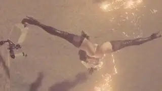 Nier: Automata 2B Ryona Exploders in Desert Zone