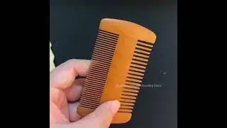 Cepillo de barba de madera de cerdas de jabalí