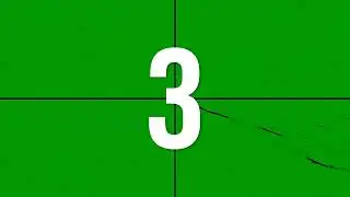 Green Screen Countdown | Countdown Green Screen Timer Overlay