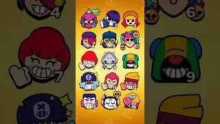 Doğru Karakteri BULABİLİR MİSİN? 🔥 Brawl Stars #brawlstars #shorts