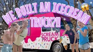 WE MADE AN ICE CREAM TRUCK?! 🍦😱