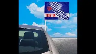 How to assemble a car flag from halebound.com