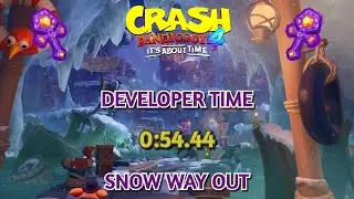 Crash 4 Developer Times: Snow Way Out In 