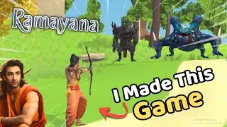 I Made A Game On Ramayana Movie 😱| Nitesh Tiwari | Ranbir, Yash | Game Devlog Hindi #ramayan #sriram