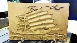 Automatic 4'x8' Stone Engraving, Relief, and Carving CNC Machine For Marble, Granite, And Quartz