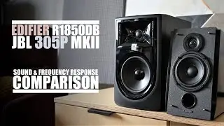 Edifier R1850DB vs JBL 305P MKII  ||  Sound & Frequency Response Comparison