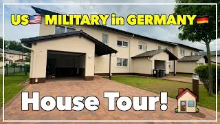 US Military FULL Townhouse Tour: Kapaun - Vogelweh (Ramstein Air Base) Germany
