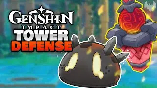 TOWER DEFENSE in INAZUMA ♟️ - ♠ Genshin Impact ♠
