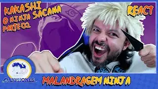 Naruto Barbudo reage ao Kakashi o Ninja Sacana Parte-2 -|- Malandragem Ninja 4°Ep (Voice Makers)