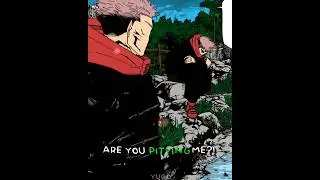 Yuji threatening Sukuna #shorts #short #animeedits #yujiitadori #sukuna #jjk #edits #edit
