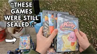 FAMILY moved and left behind a VIDEO GAME GOLD MINE!!