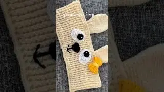 Связанная крючком повязка на голову. Crocheted headband «Bunny»#вязание #крючком #crochet #headband