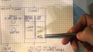 Road Trip Transcript Project From Scratch #1 - Sketching main screen | iOS Project From Scratch