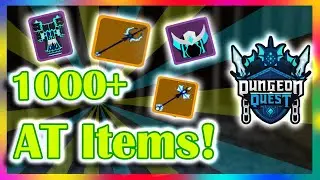 1000+ Aquatic Temple Items! + Bonus Clip! Dungeon Quest [Roblox]