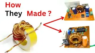 Flyback Transformer Making For Buck-Boost Converter UC3843 TL494 