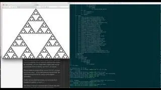 rust lang 001- Sierpinski Triangle Image Generator