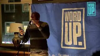Word Up | Black by Laurence Kidd