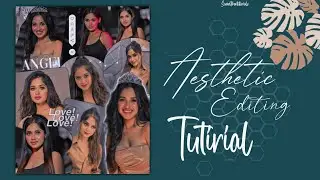 Aesthetic PicsArt editing tutorial for fanpages | sumellikaxtutorialz