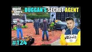 WE CAUGHT DUGGAN BOSS'S SECRET AGENT   TECHNO GAMERZ GTA V GAMEPLAY #124 BIG UPDATE