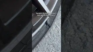 SEGINI TOTAL BIAYA BENERIN BAN PECAH BMW BARU‼️