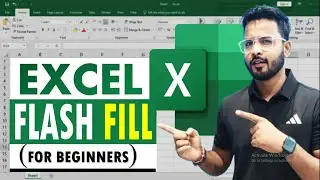 Excel Tutorial For Beginners : Flash Fill in Excel | Microsoft Excel 