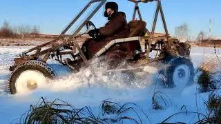 Зимняя покатушка