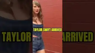 It’s me… HI👋 🎶 Taylor Swift arrives to arrowhead to watch the game 🏈 #TaylorSwift #TaylorNation