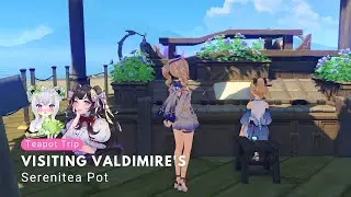 Teapot Trip  - Visiting Valdimire's Serenitea Pot | Teapot Design | Genshin Impact | #原神
