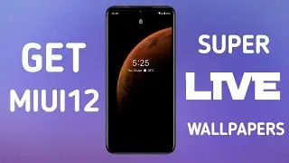 Get Miui 12 Super Live Wallpapers | Supports any Android