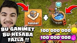 HESAP GANİMETE BOĞULDU !! HESAP COŞTU !! - Clash Of Clans