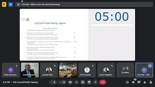 July 02, 2024 - City Council Public Hearing