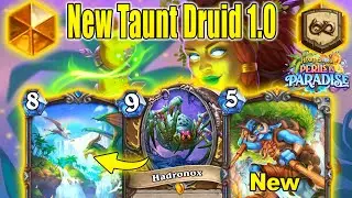 NEW Taunt Druid Deck Is Actually So Good To Play All Day Long At Perils in Paradise | Hearthstone