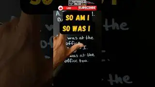 So was #grammar #englishgrammar #englishlearning #shorts