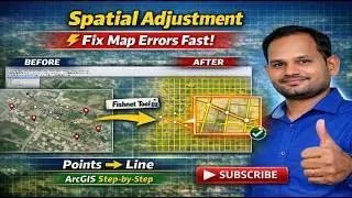 Spatial adjustment feature with ArcGIS