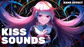 [ASMR Effect] Kiss Sounds 💋 Tongue Fluttering (No Talking)