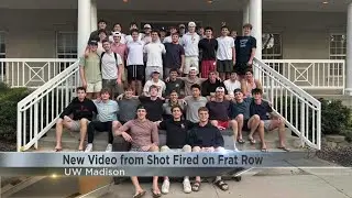 Fight and gunfire outside UW Madison frat house caught on video