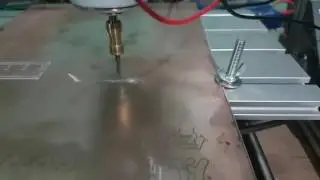 Testing Pcb milling using cnc machine