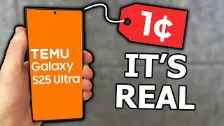 TEMU sold me a $.01 Galaxy S25 Ultra...? 💀