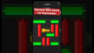 Latest 7 September Hamster Kombat Daily Mini Game #hamsterminigame