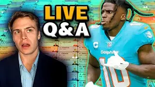 Answering All Fantasy Football Questions! (Tyreek Hill Arrested)